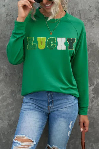 St Patricks Lucky Sweatshirt