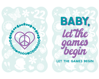 Mahjong Tile Shufflers (Set of 2): Hot Tips - Pink