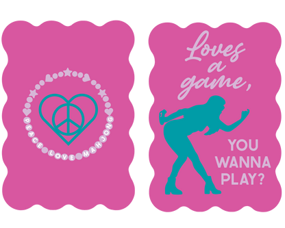 Mahjong Tile Shufflers (Set of 2): Baby Let the Games Begin