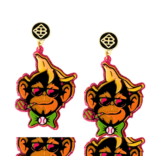 Party Animals Logo Earrings 