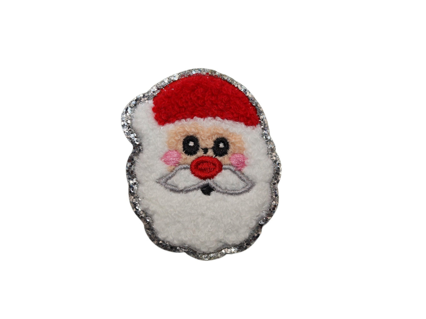 Christmas Santa Chenille Iron-On Patch