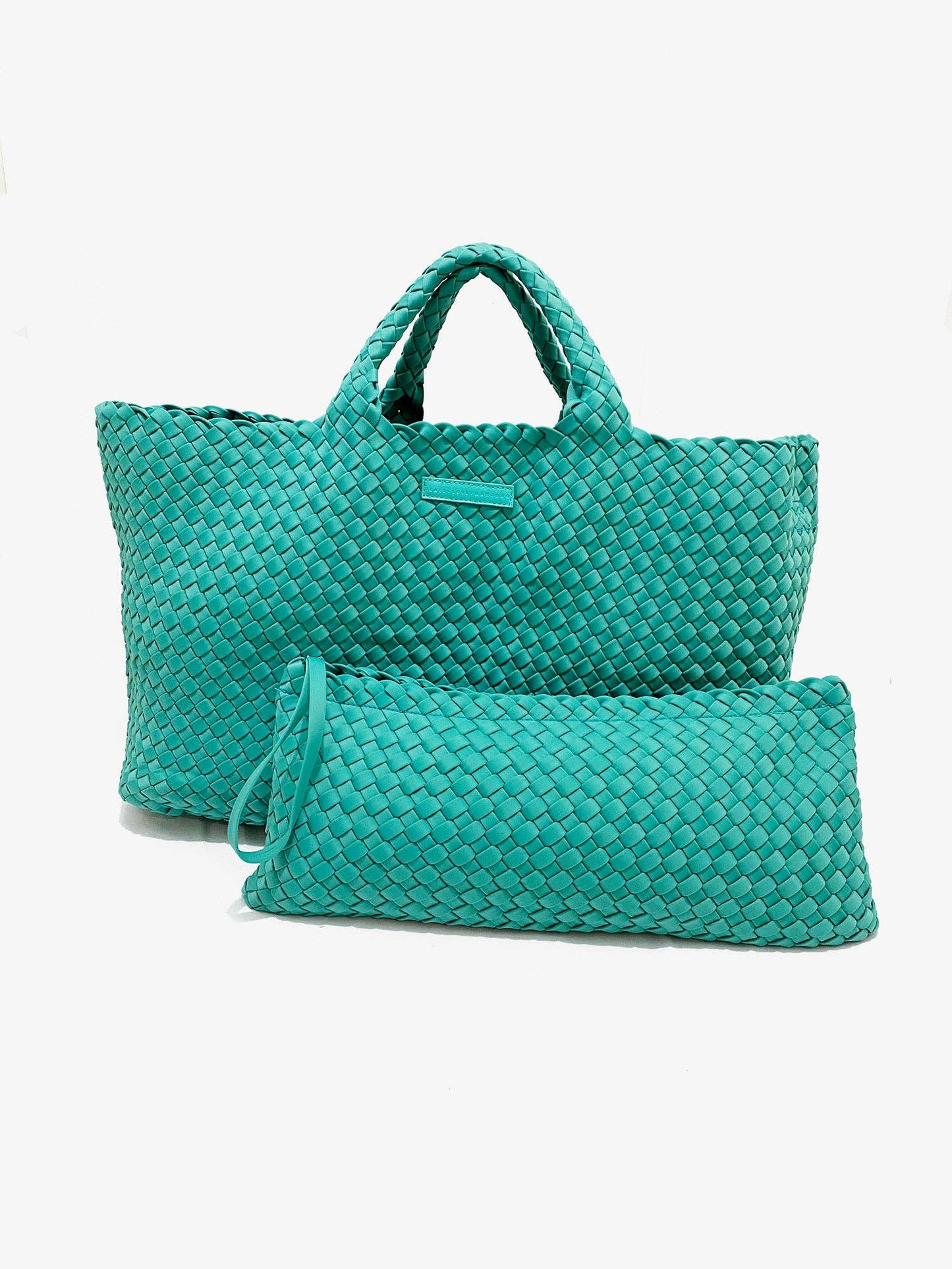 Woven Mahjong Carryall - 6 Colors: Teal