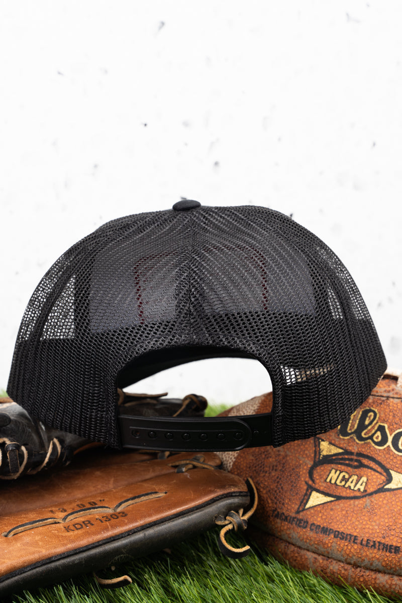 Game Day Vibes Black Mesh Cap