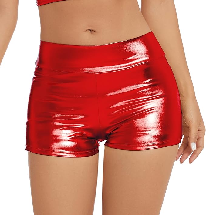 Red Gameday Smocked Shorts